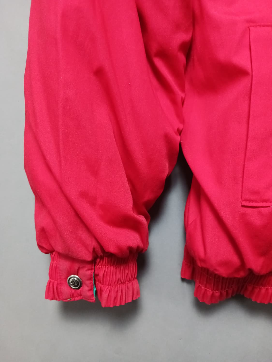  [XL] 빈티지 그린/레드 리버시블 패딩 점퍼 자켓 상품이미지9