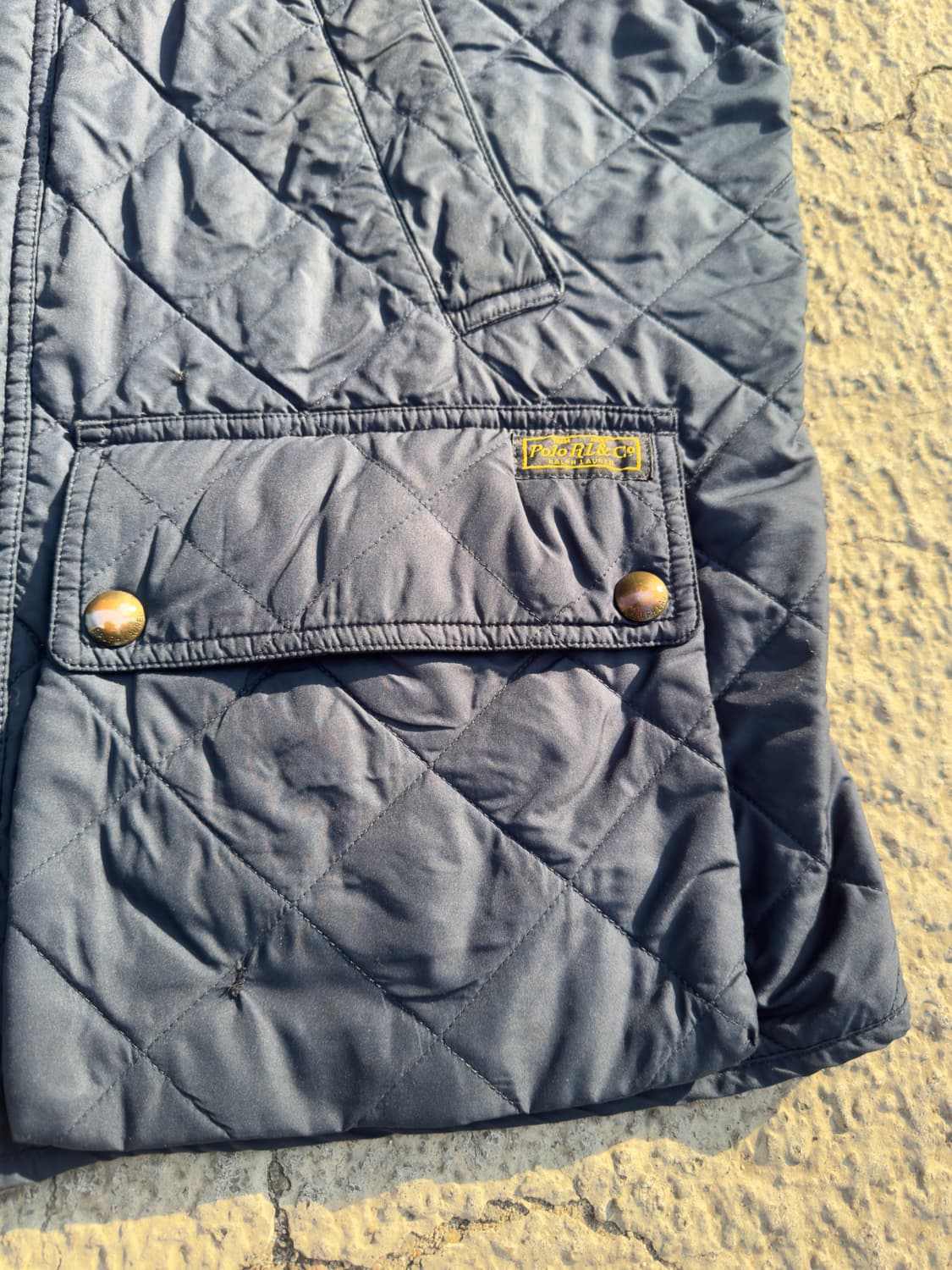 폴로랄프로렌 네이비 퀼팅 베스트 B32 상품이미지4