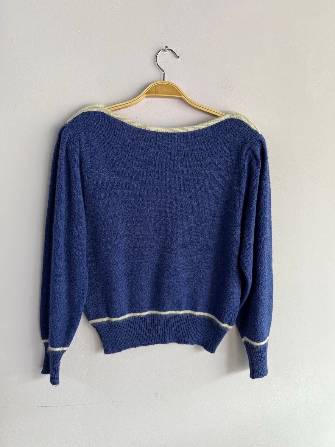 일본빈티지) 밤하늘 도트 니트 상품이미지3