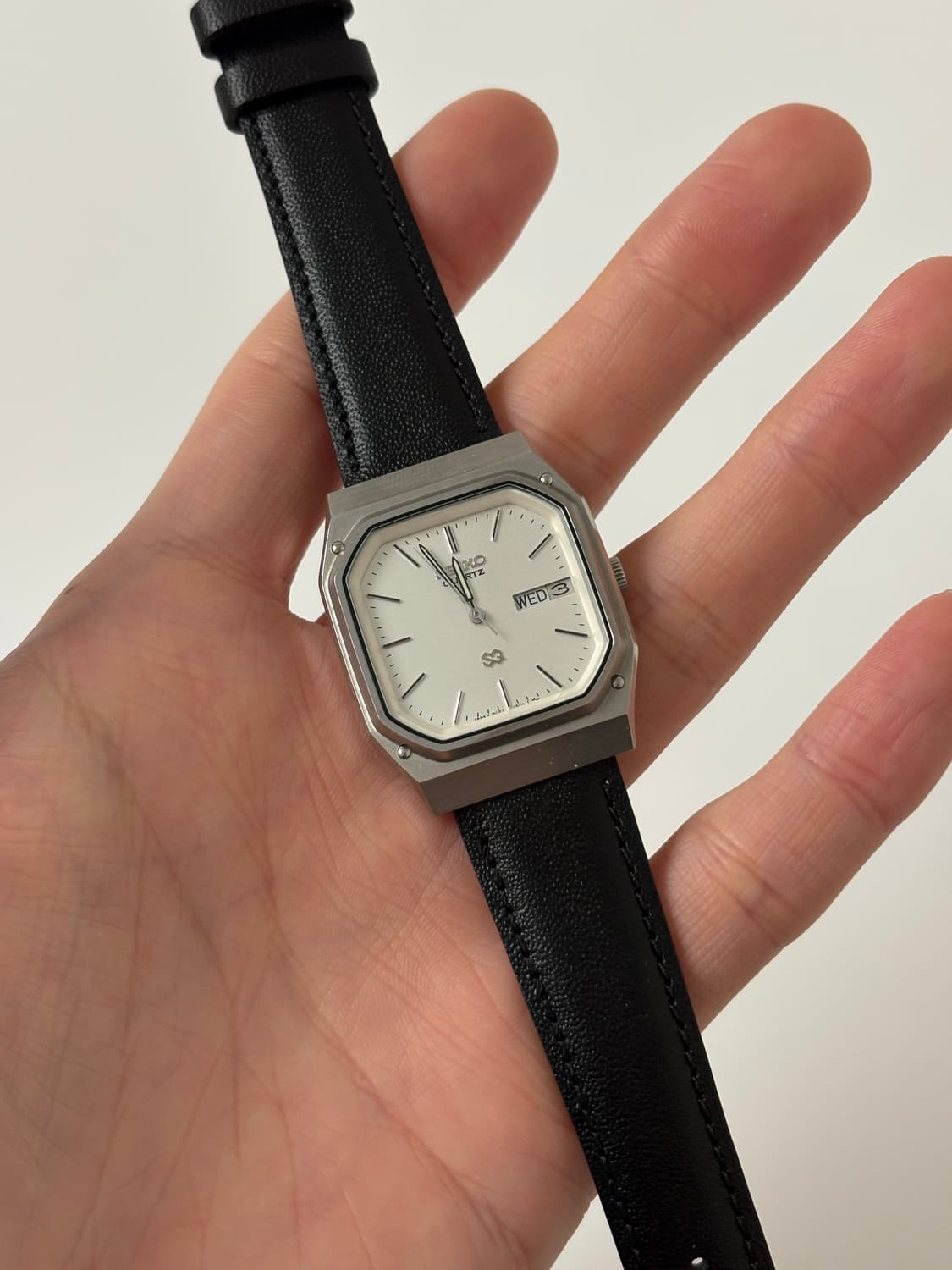 1980s SQ Silver Square Quartz  상품이미지2