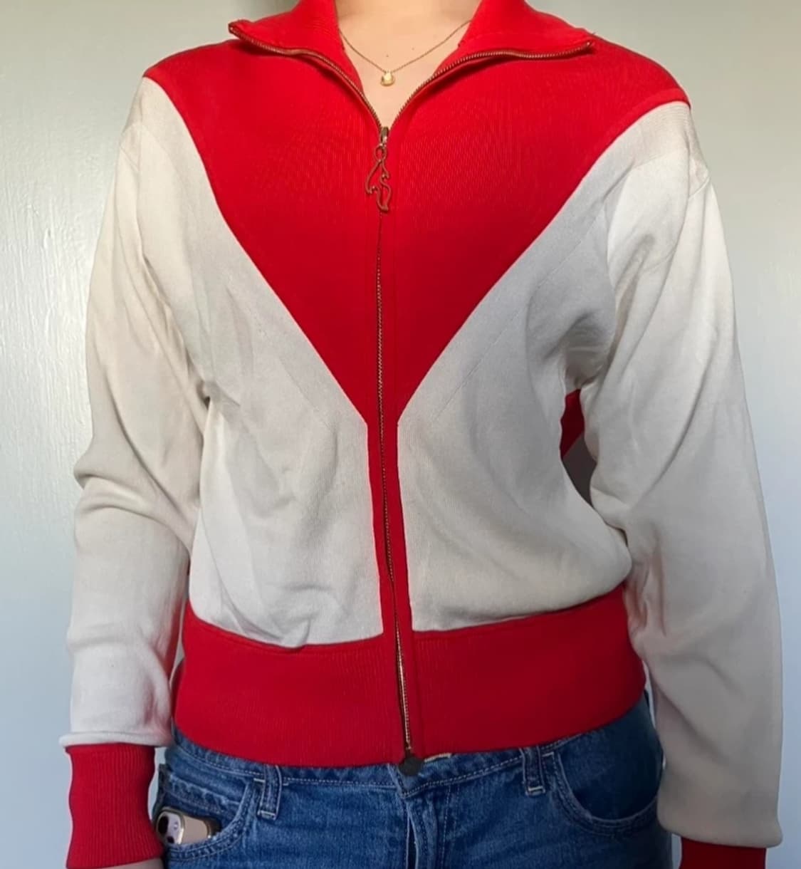 Sandro 산드로 투톤 집업 자켓 가디건 ~55 상품이미지7