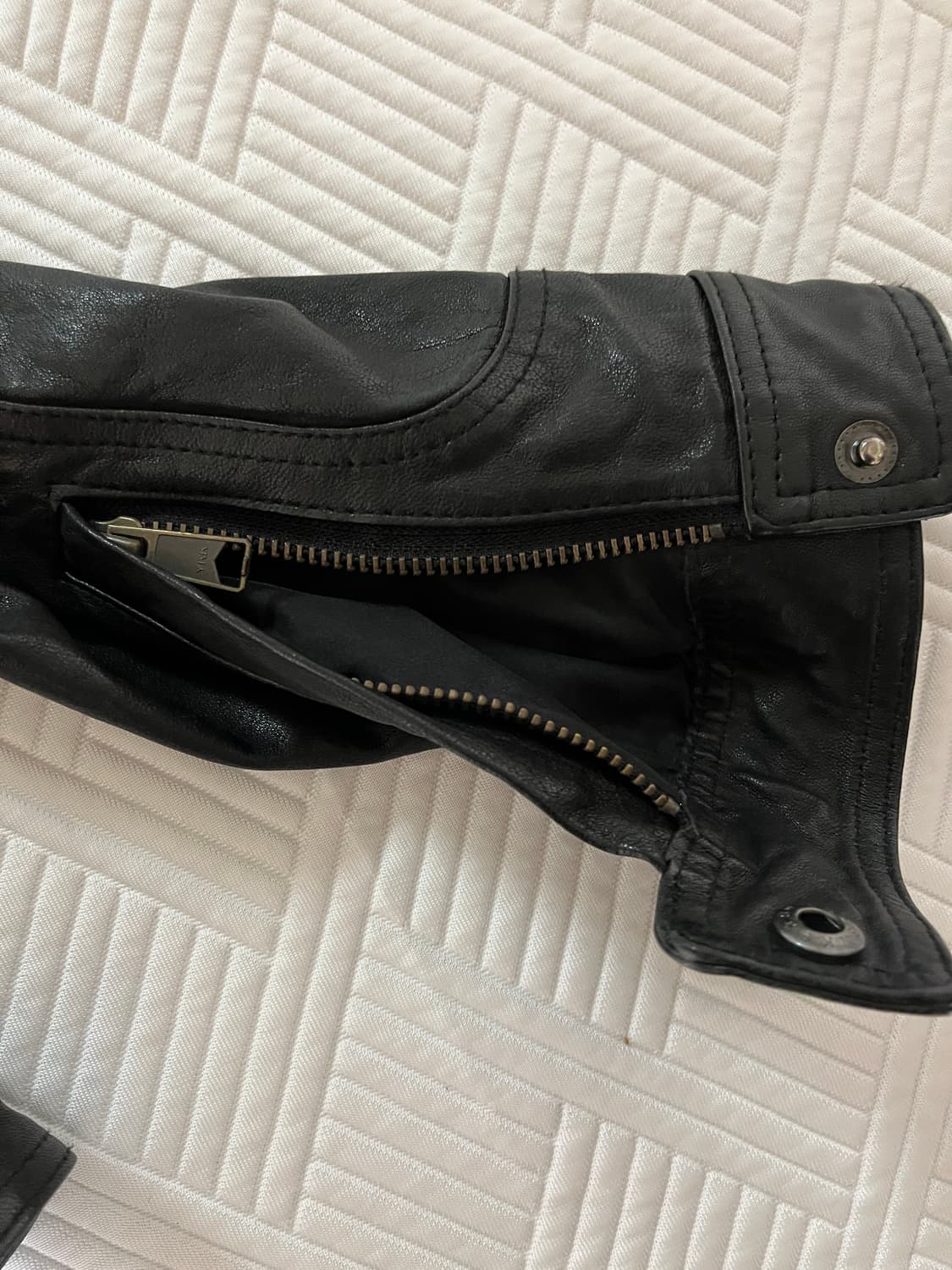 빈티지 리얼 레더 자켓 상품이미지6