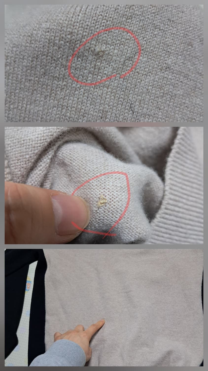 타이틀리스트 정품 남성  캐시미어+모 니트 XL(105) 상품이미지10