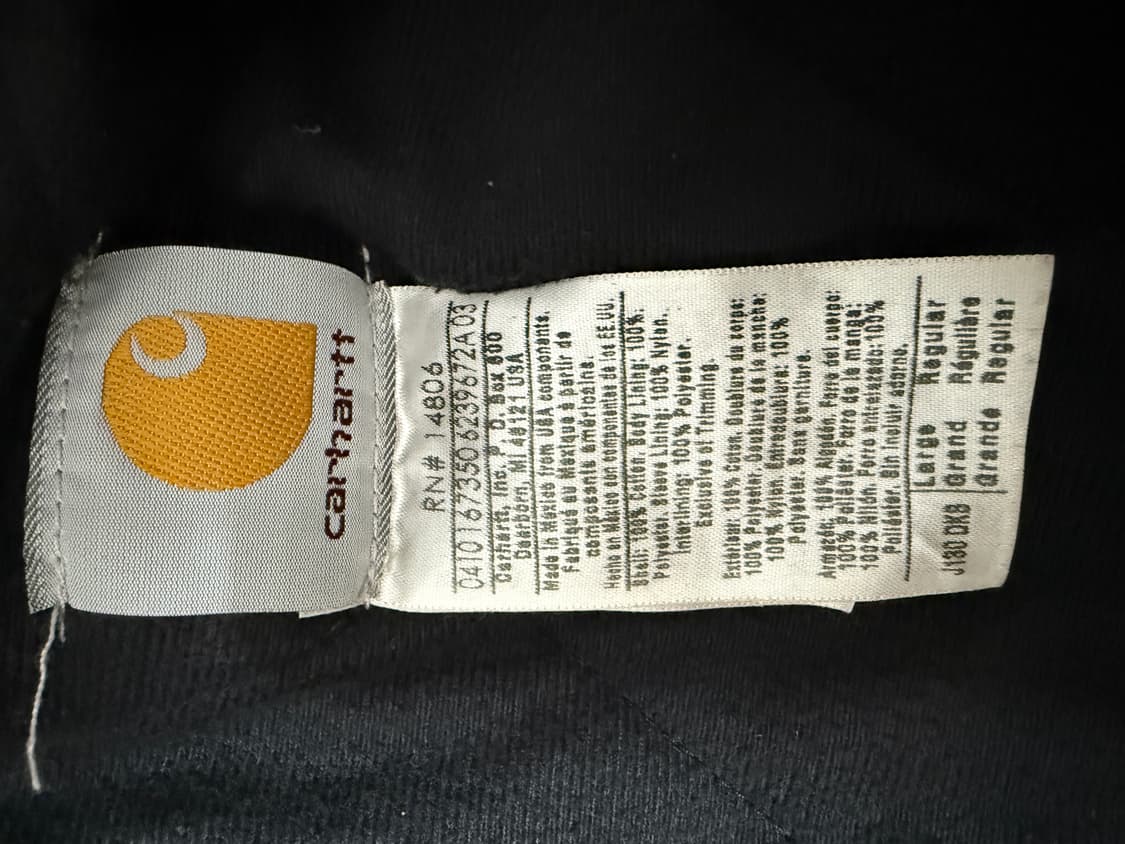 칼하트 J130 DKB L 상품이미지3