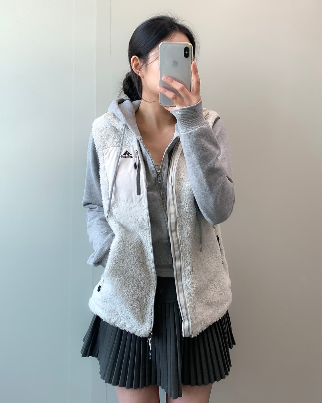 아디다스 후리스 조끼 상품이미지2