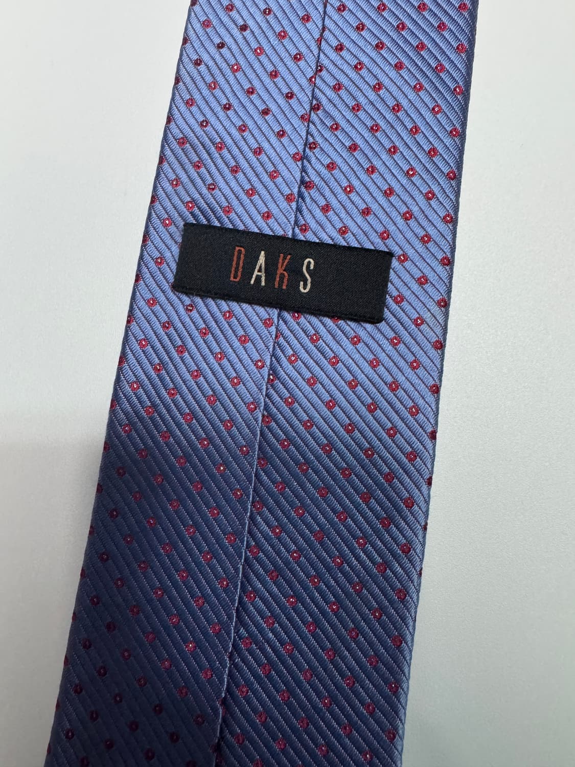 닥스 daks 패턴 실크 넥타이 상품이미지3