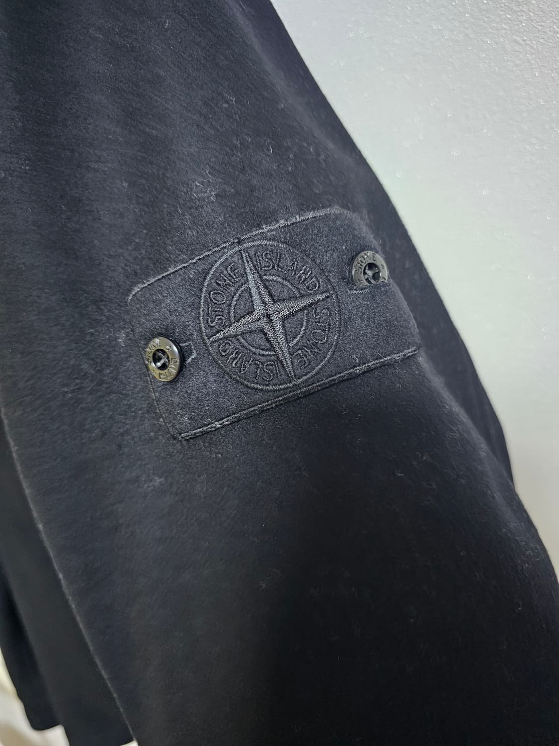 스톤아일랜드 고스트피스 울 오버셔츠 상품이미지2