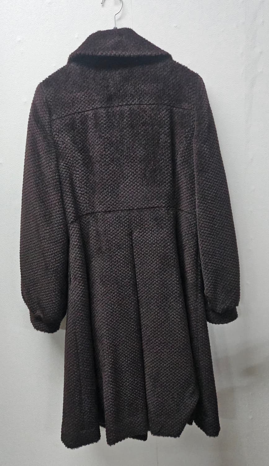 ESET 더블 버튼 브라운 알파카 코트 55 상품이미지3