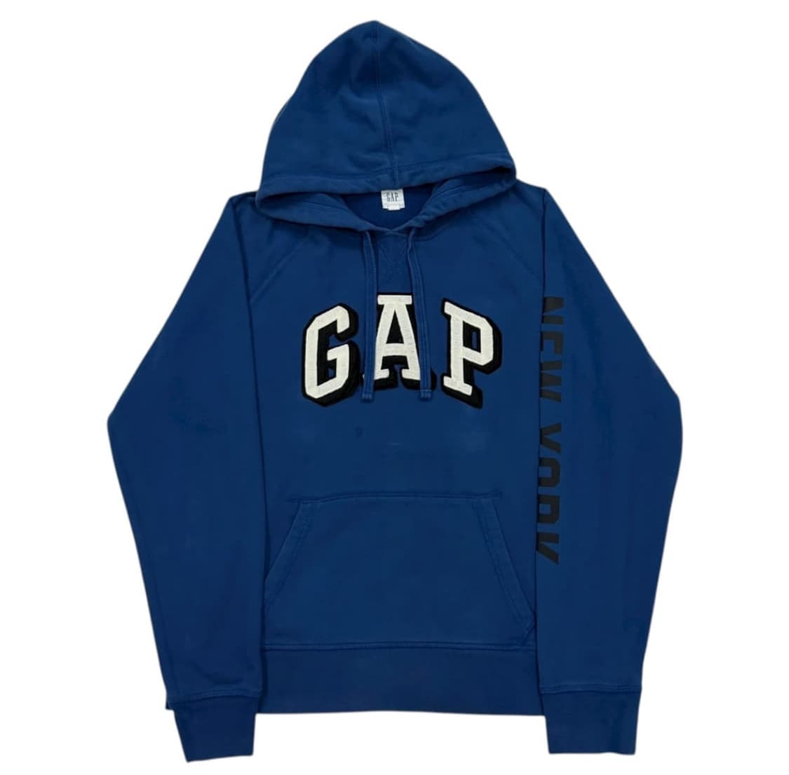 🔵 GAP 뉴욕 로고 후드티 (Blue) 상품이미지1