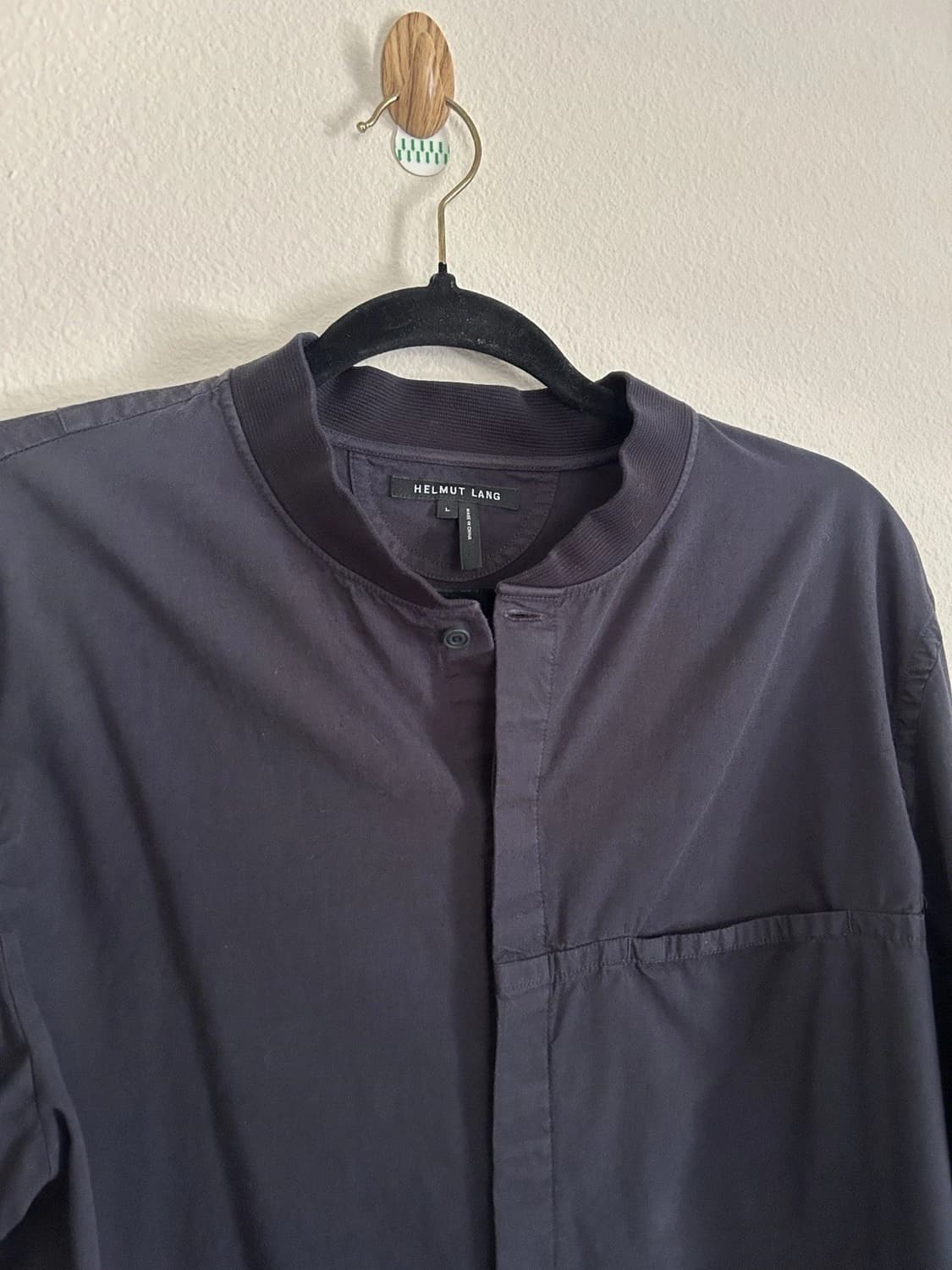 헬무트 랭 밴드 칼라 셔츠 상품이미지2