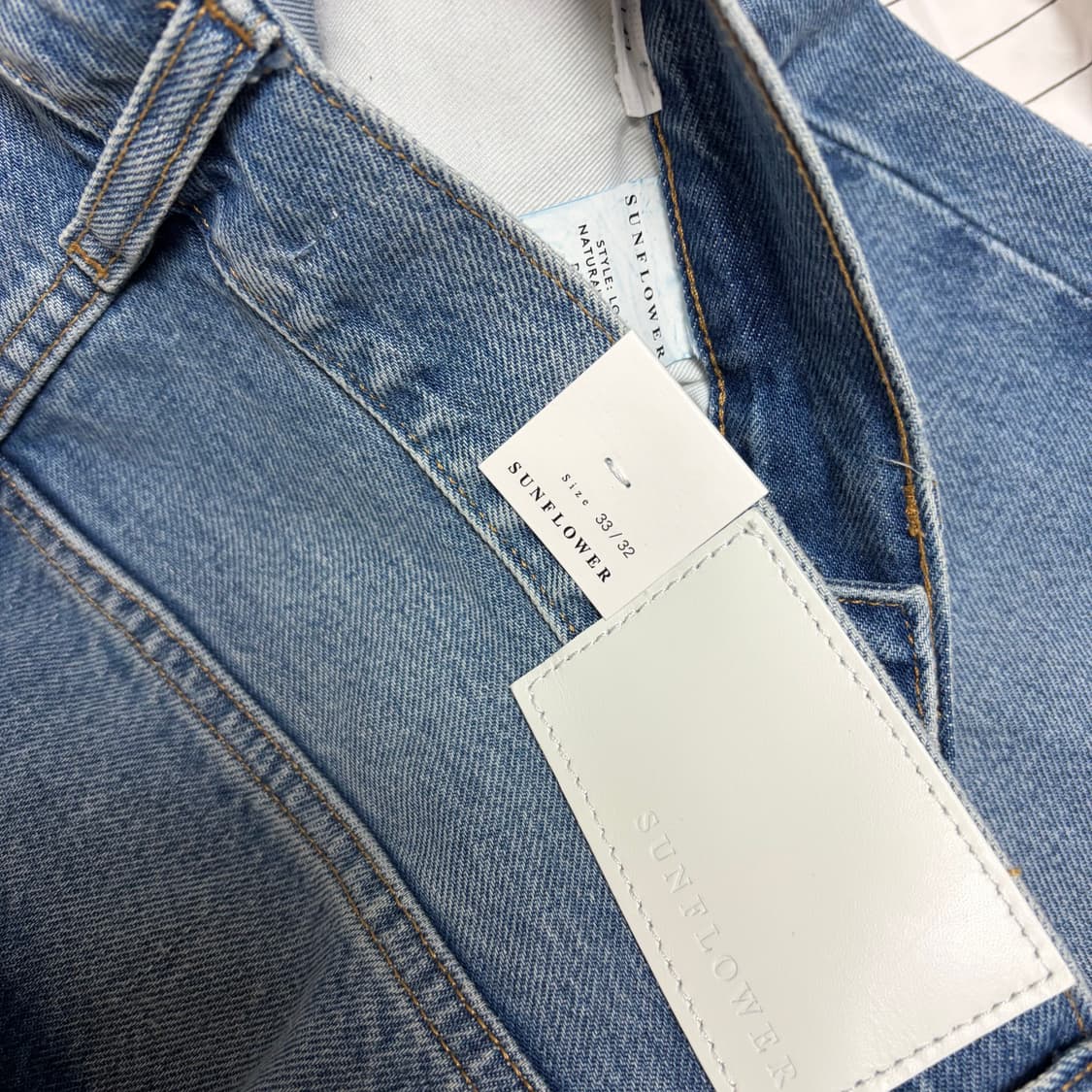 [33] Sunflower Loose Natural Vintage 데님 상품이미지2