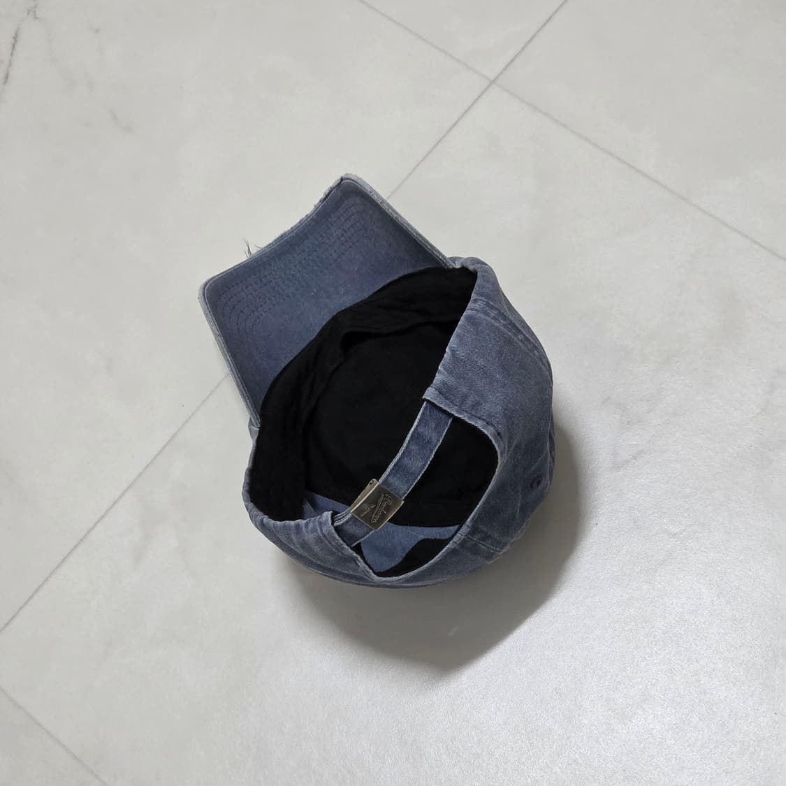 버커루 데미지 빈티지 워싱 볼캡 상품이미지3