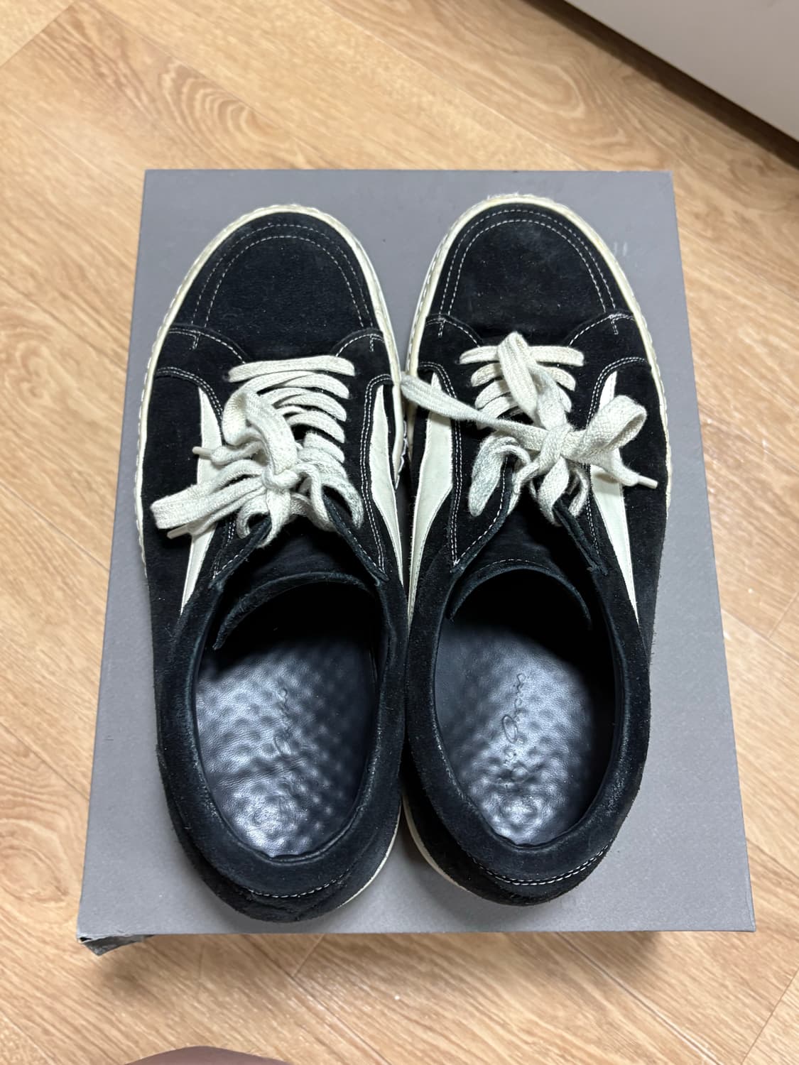 릭오웬스 반스 스웨이드 42 상품이미지3