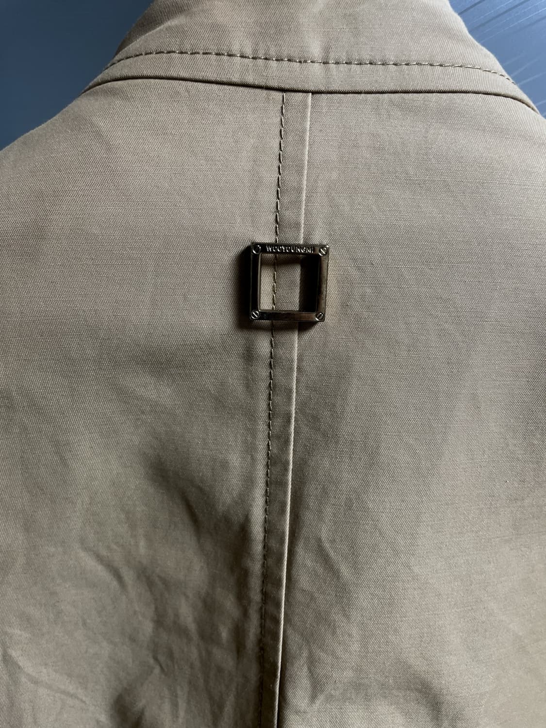 21SS 우영미 크롭자켓 베이지 46 판매 상품이미지4