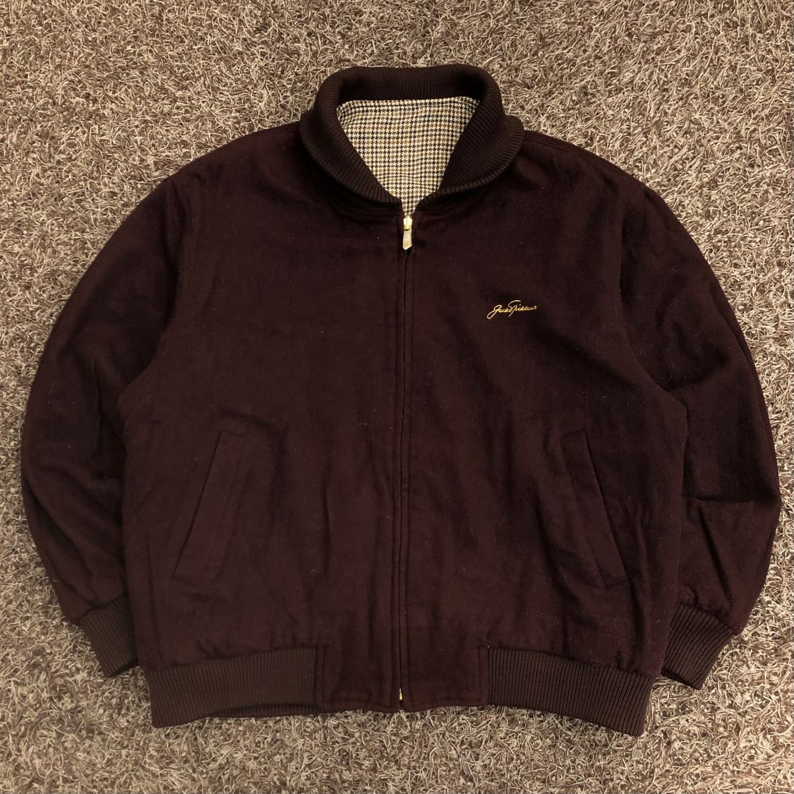 잭니클라우스 울 리버시블 블루종 자켓 상품이미지1