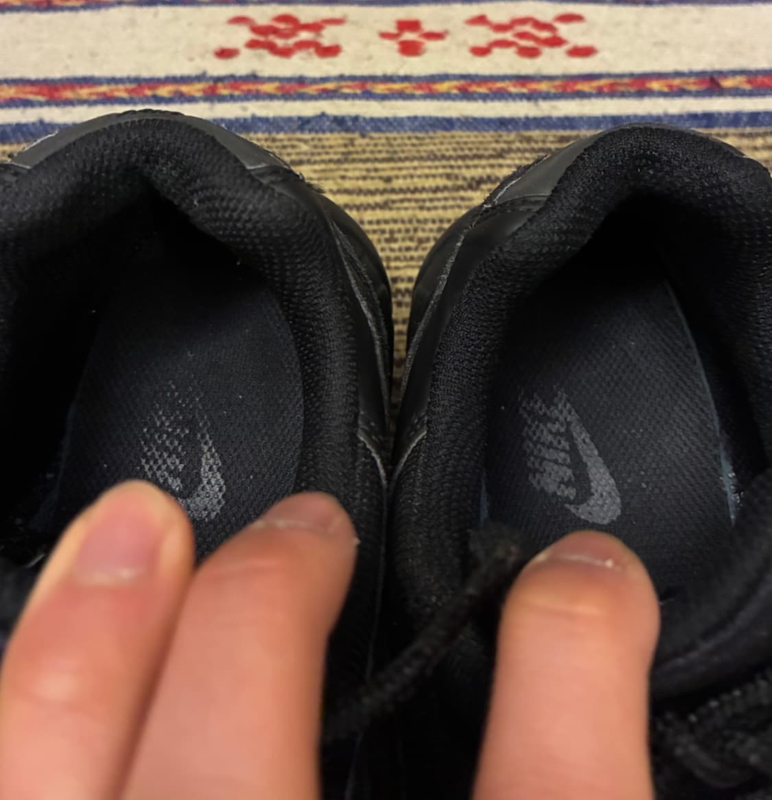 (250)나이키 에어맥스 95 트리플블랙 올검 에센셜 맥스95 상품이미지8