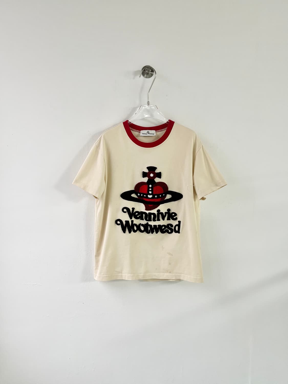 비비안웨스트우드 클래식 엠브로이드 티셔츠 상품이미지1