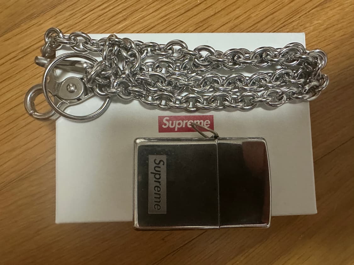 슈프림 지포라이터 체인 상품이미지3