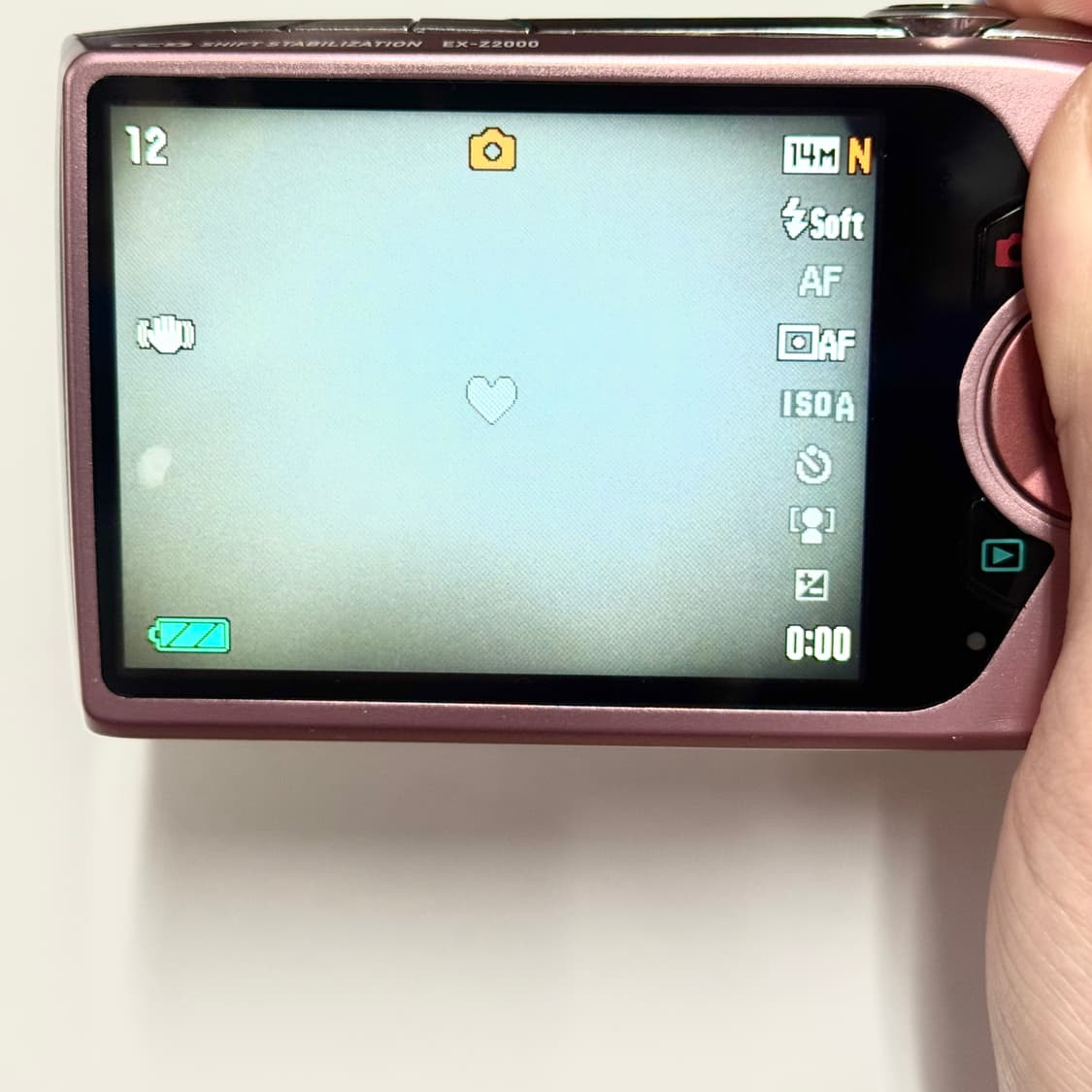 인물메이크업모드💖✨ 카시오 엑슬림 ex-z2000 핑크 상품이미지9