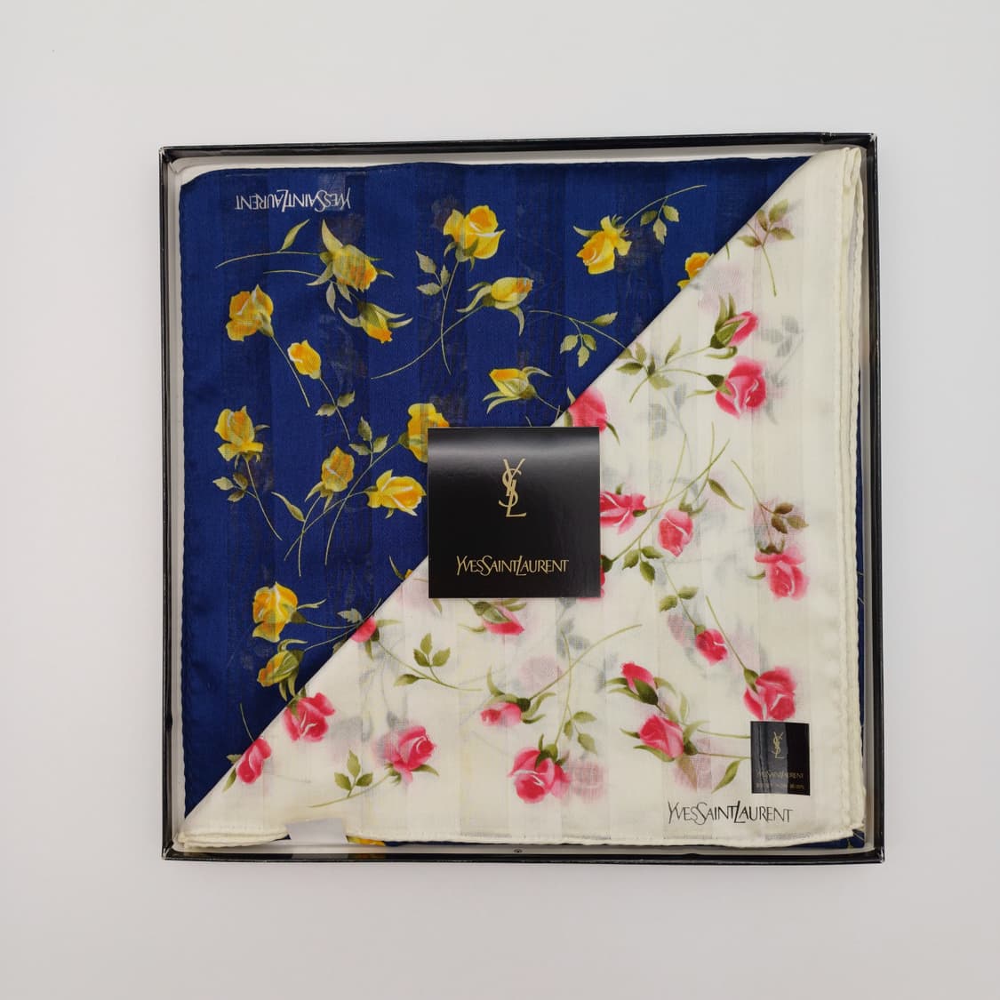 YSL 입생로랑 손수건 스카프 2매 세트 [BF9685-1106-01] 상품이미지2