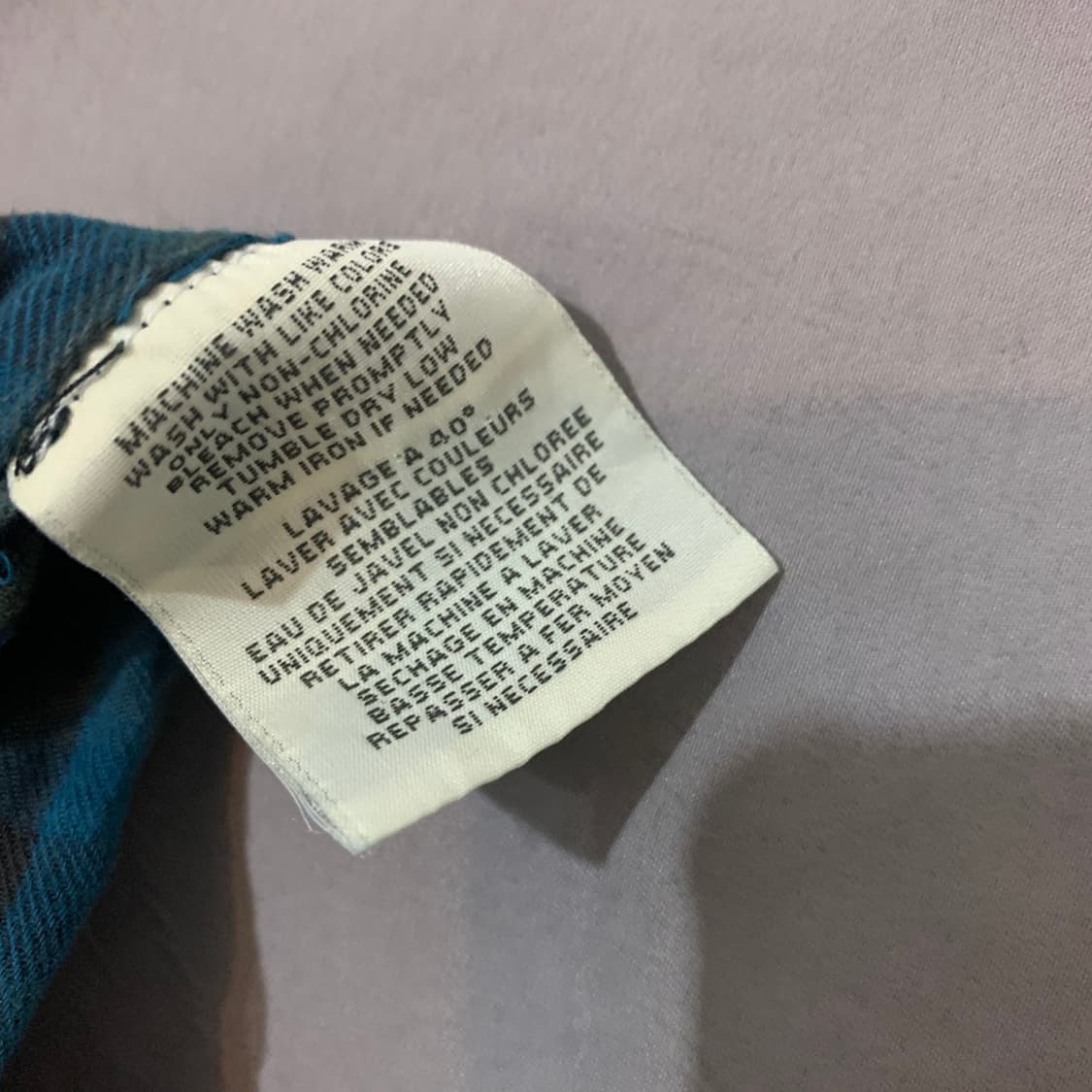 M 폴로 데님앤서플라이 여성 플란넬 체크 블라우스 셔츠 상품이미지6