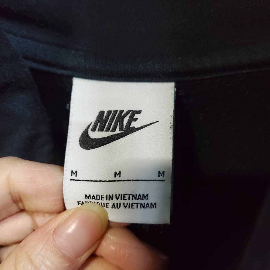 조던 AIR JORDAN 검정 반팔 티셔츠  상품이미지3