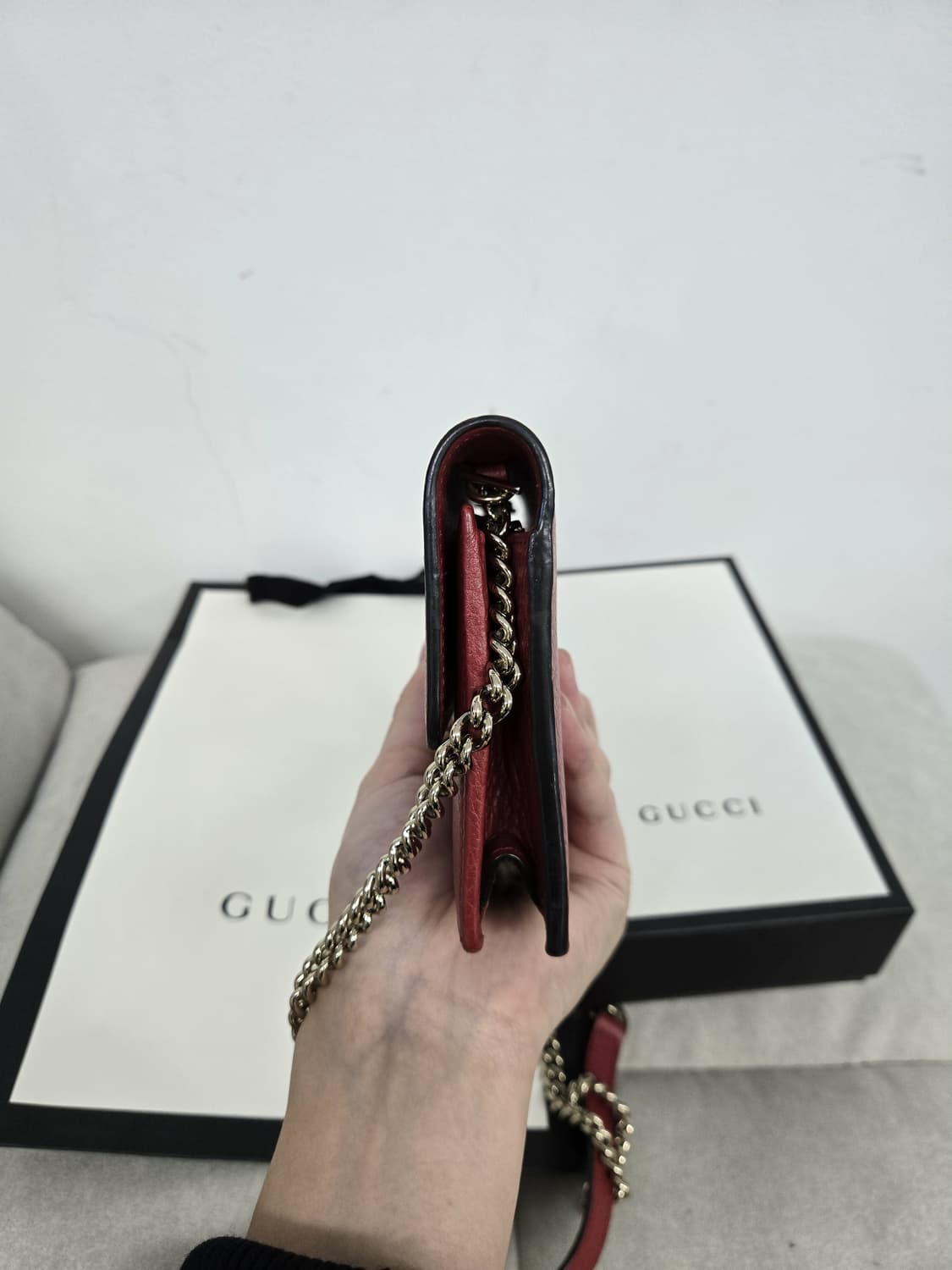 [보증서 정품]구찌 마몬트 숄더백 상품이미지4