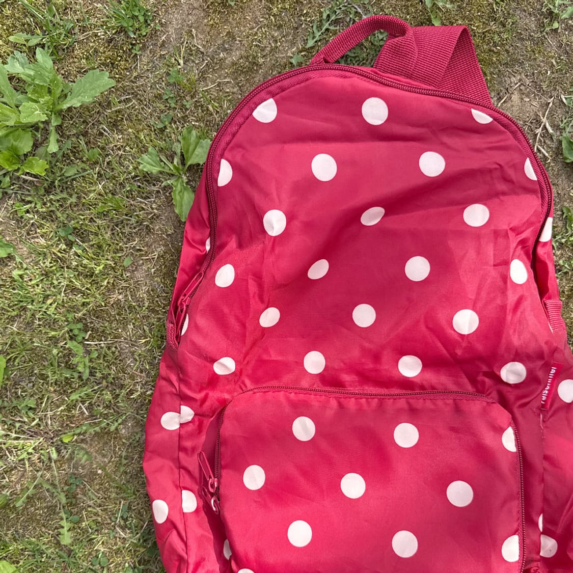 체리 도트 피크닉 백팩 상품이미지2