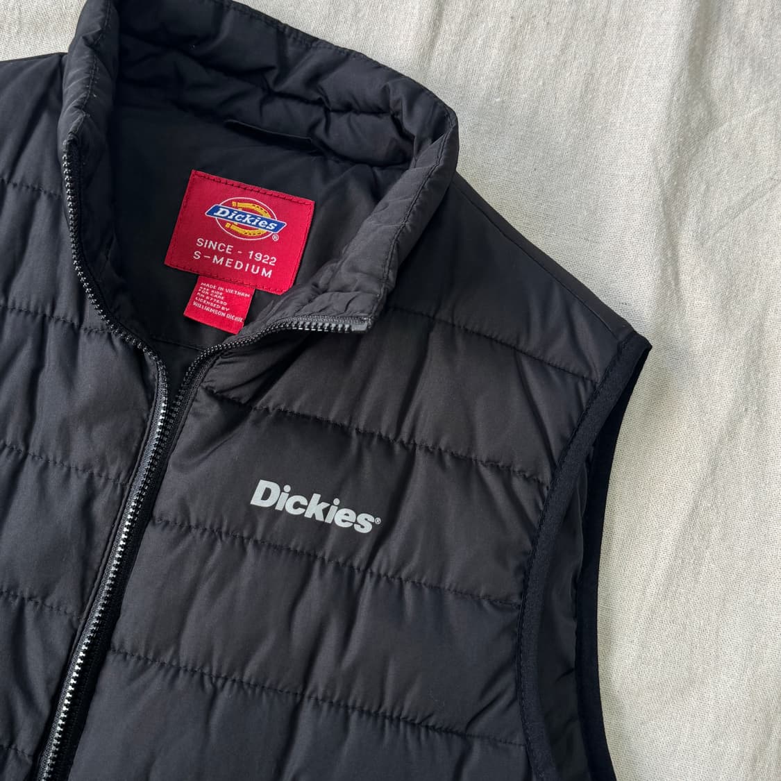 디키즈 리플렉터 패딩조끼 S 상품이미지1