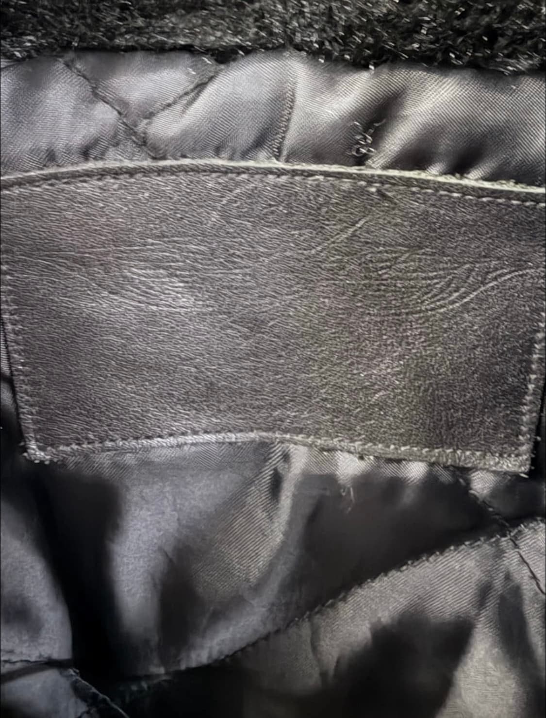 MIDAS B-3 숏기장 블랙 퍼 무스탕 상품이미지4