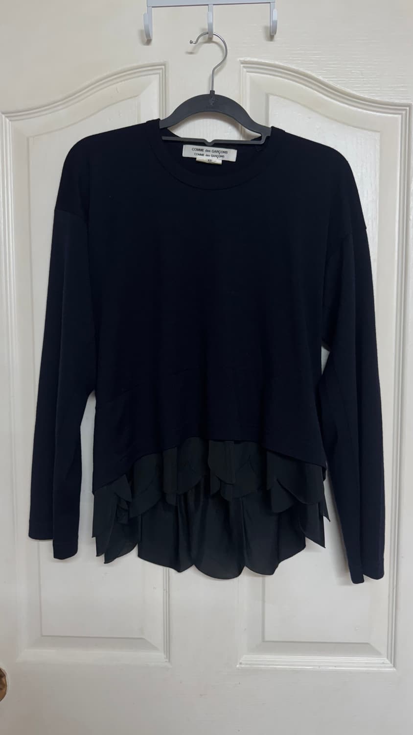 꼼데꼼데 네이비 니트 xs 상품이미지1