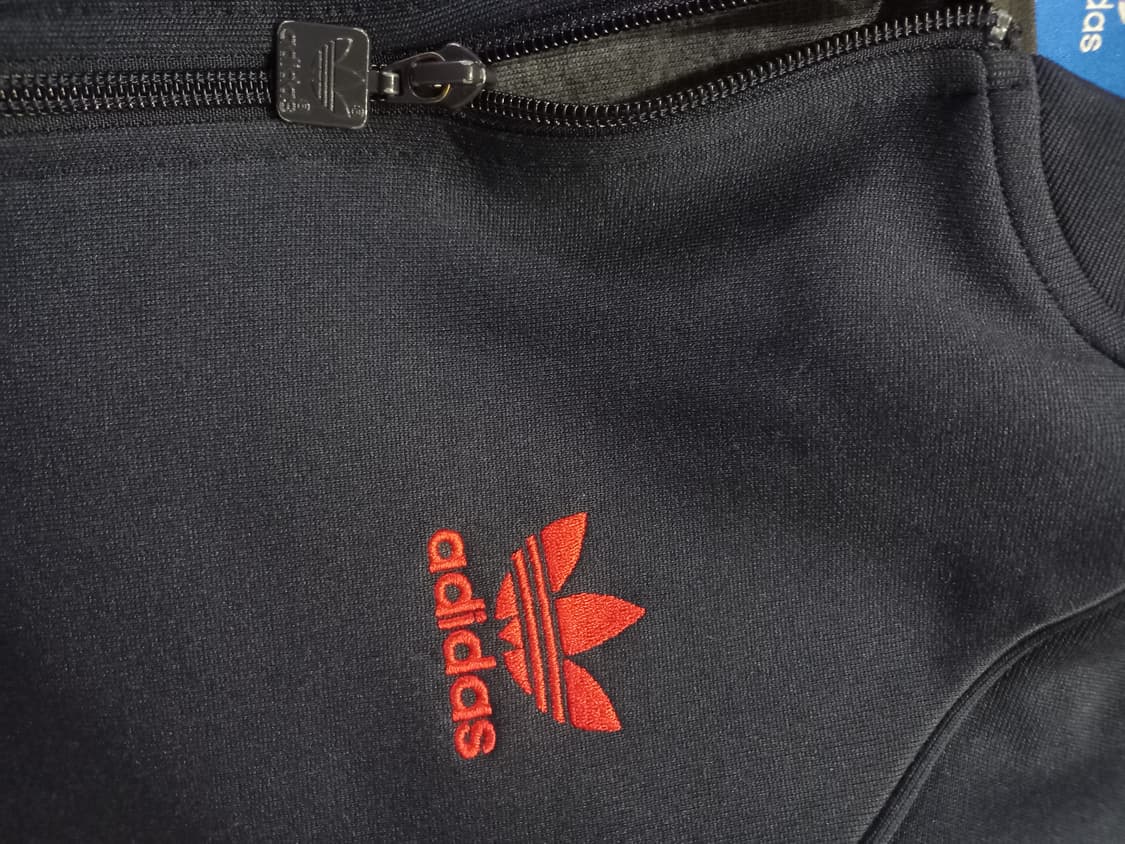 아디다스 네이비 레드 트랙탑 져지집업 100/L 상품이미지3