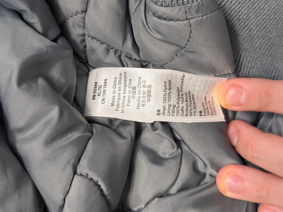 알파인더스트리 CWU 45 P 건메탈 XL 상품이미지5