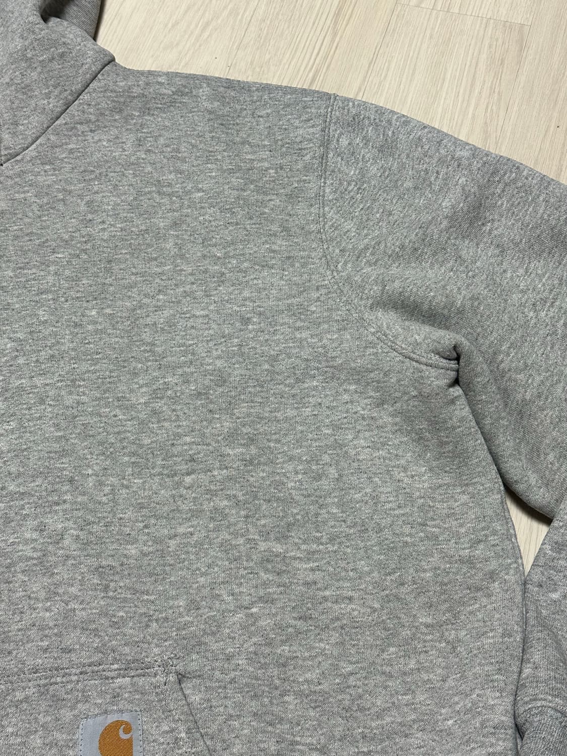 칼하트 CARHARTT 레인디펜더 누빔 써멀 후드집업 그레이 상품이미지8