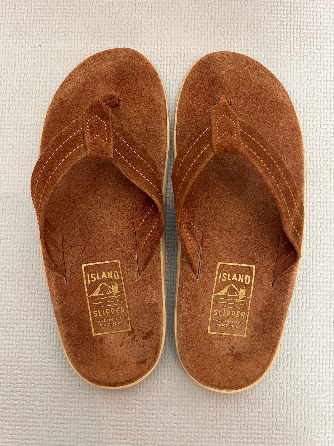 무료배송 - 2회 착용 Made in USA 아일랜드 스웨이드 슬리퍼(피 상품이미지8