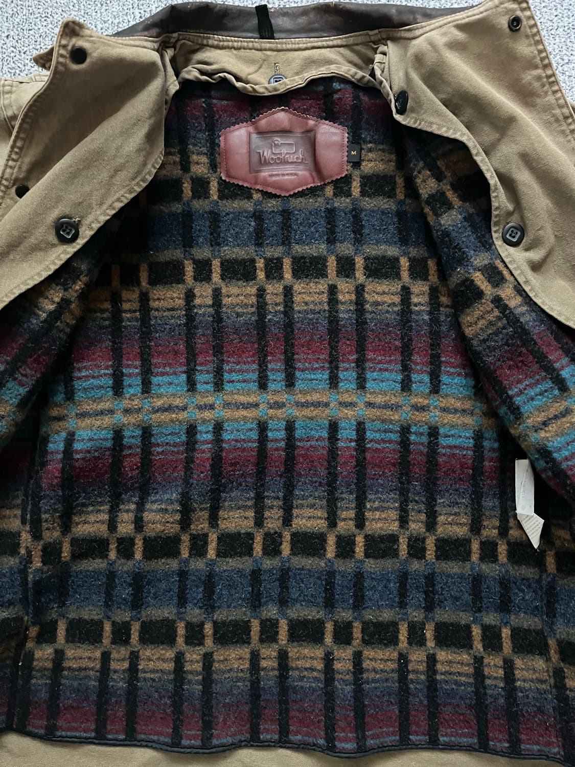 울리치 USA 인디언 헤드 헌팅 자켓 M 상품이미지3