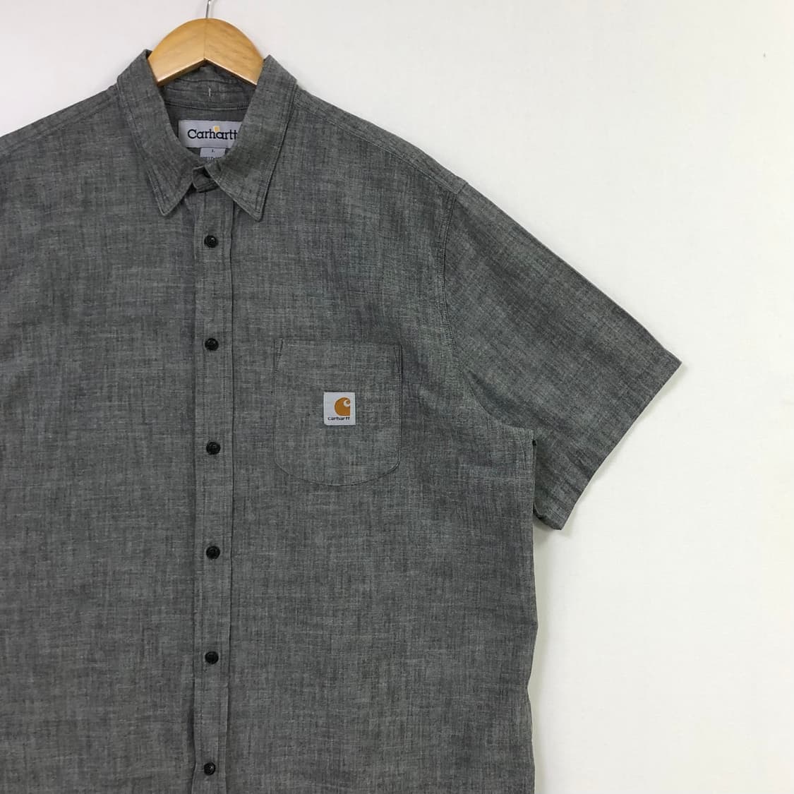 XL 칼하트 샴브레이 데님 셔츠 상품이미지1