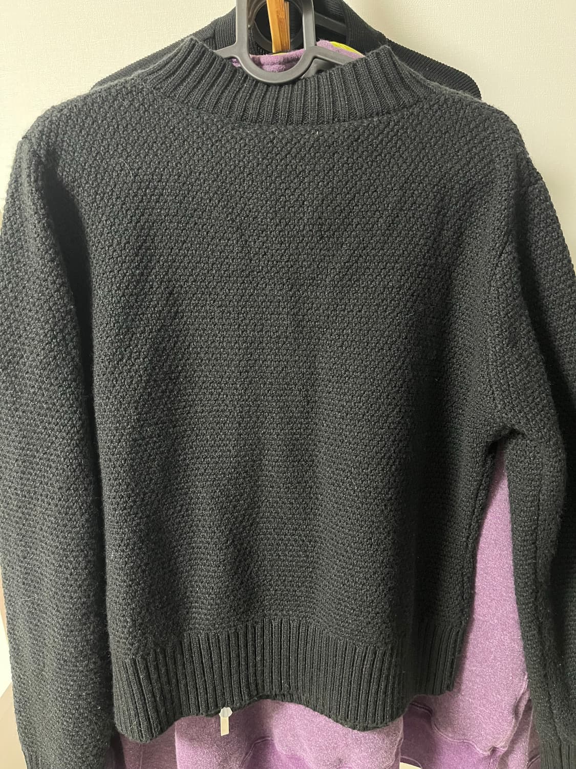 파르티멘토우먼 어시메트릭 집업 니트 상품이미지2