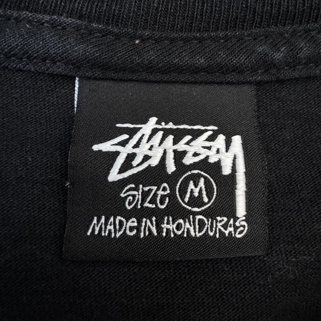 스투시 베이직 스탁 로고 롱슬리브 블랙 상품이미지6