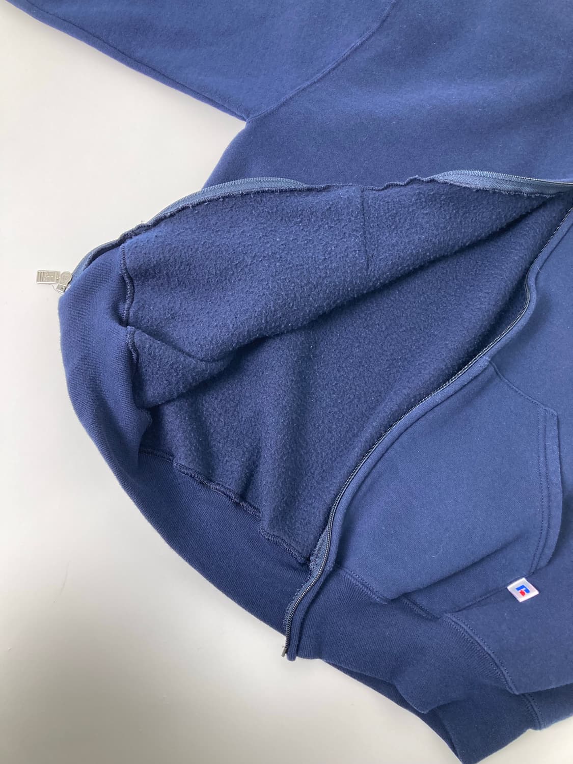 90s Russell zip up Hoodie 상품이미지8