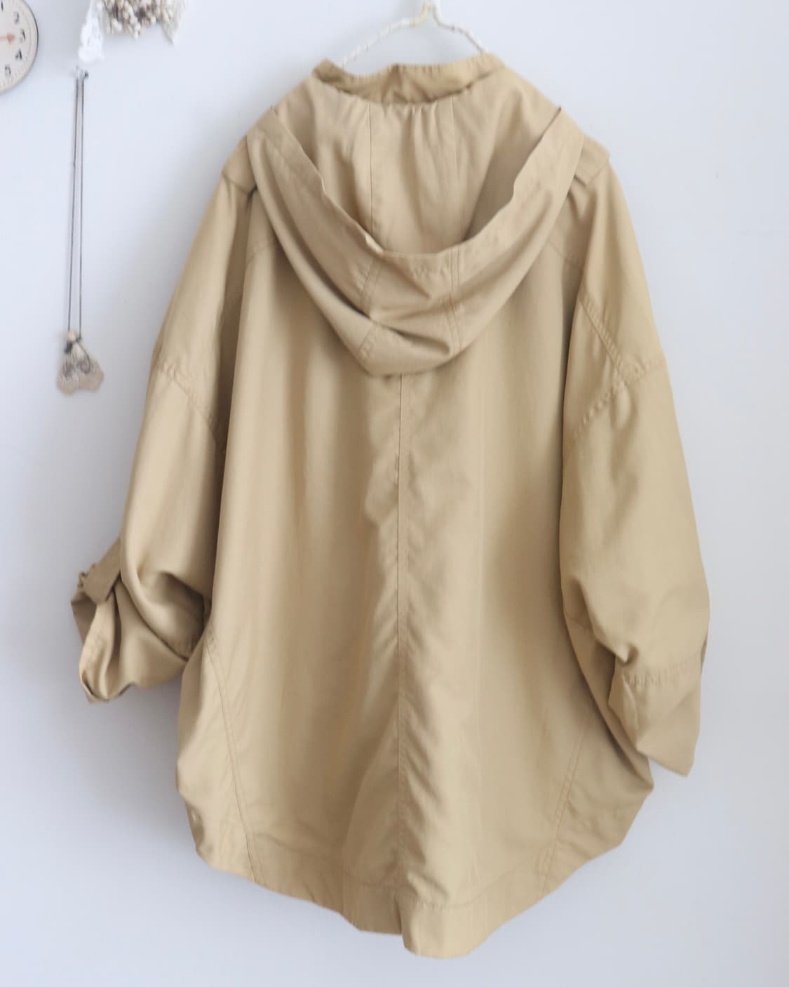 [Beams Heart] Double Button Hood Poncho 상품이미지10