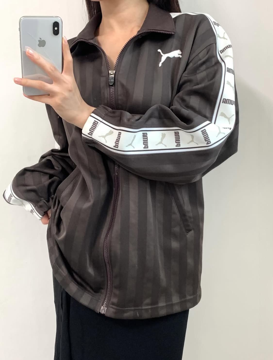 Puma 퓨마 브라운 트랙탑 상품이미지3