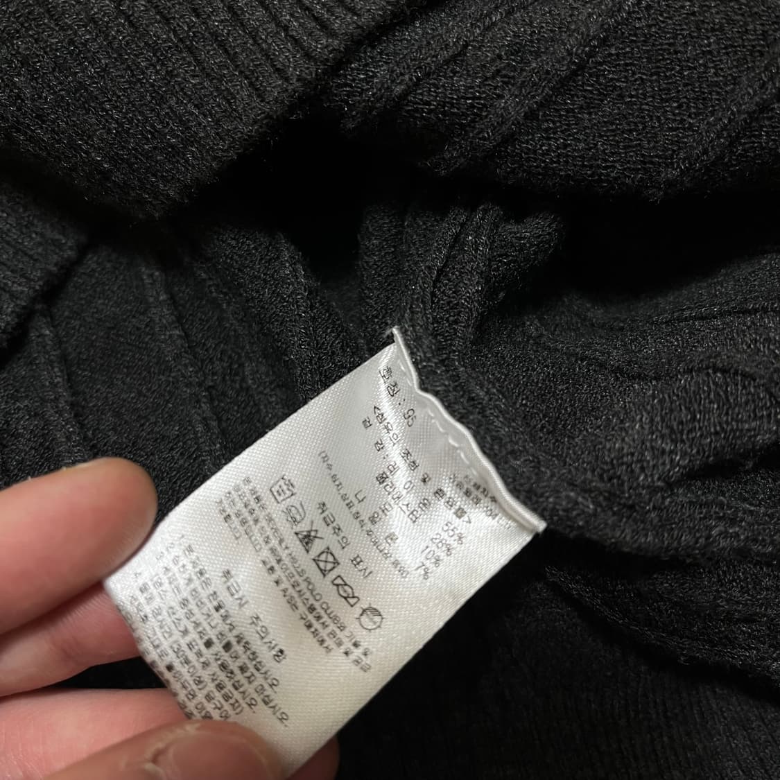 비버리힐즈폴로클럽 꽈배기 니트 M/95 상품이미지6