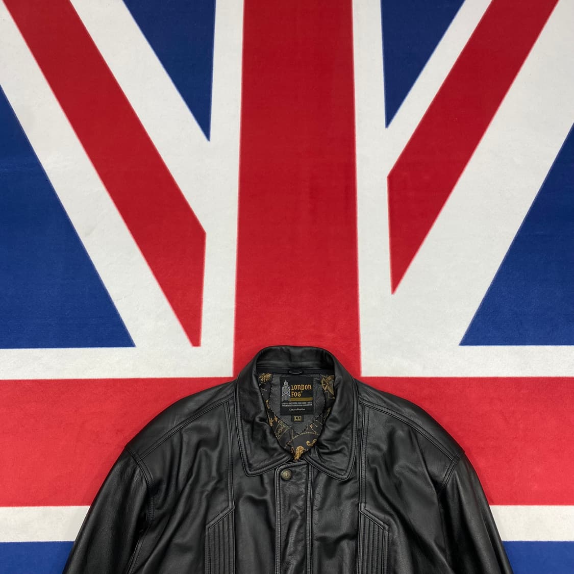 런던포그 양가죽 하프자켓 실측 L -XL  상품이미지2