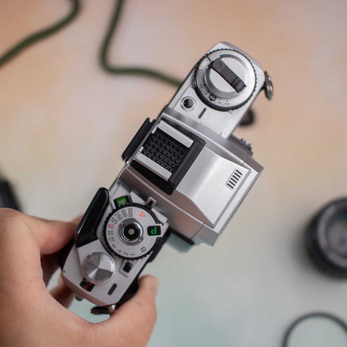 미놀타 x-700 50mm1.7 실버컬러 (전체분해오버홀/보증6개월) 상품이미지6