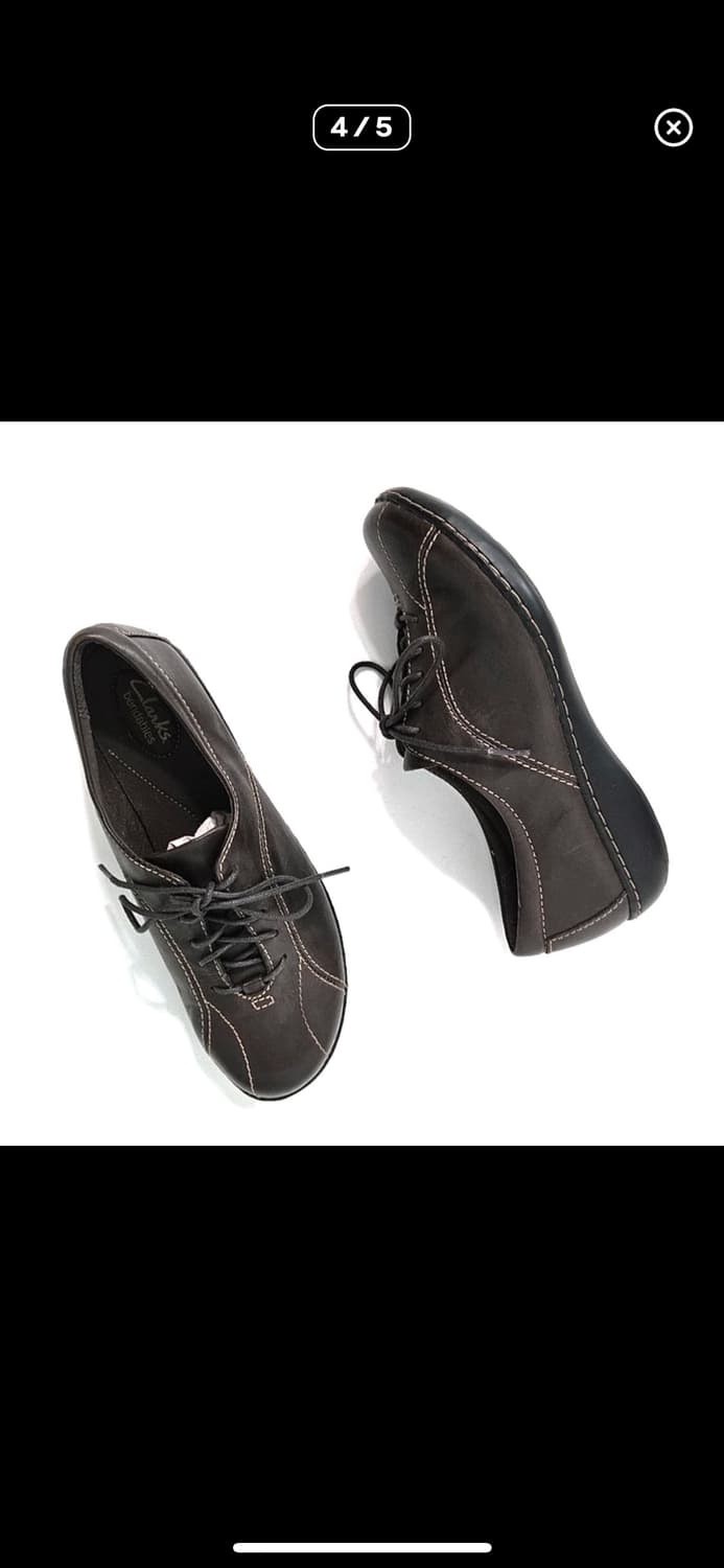 [US7.5] 클락스 체인 아바 다크 브라운 상품이미지4