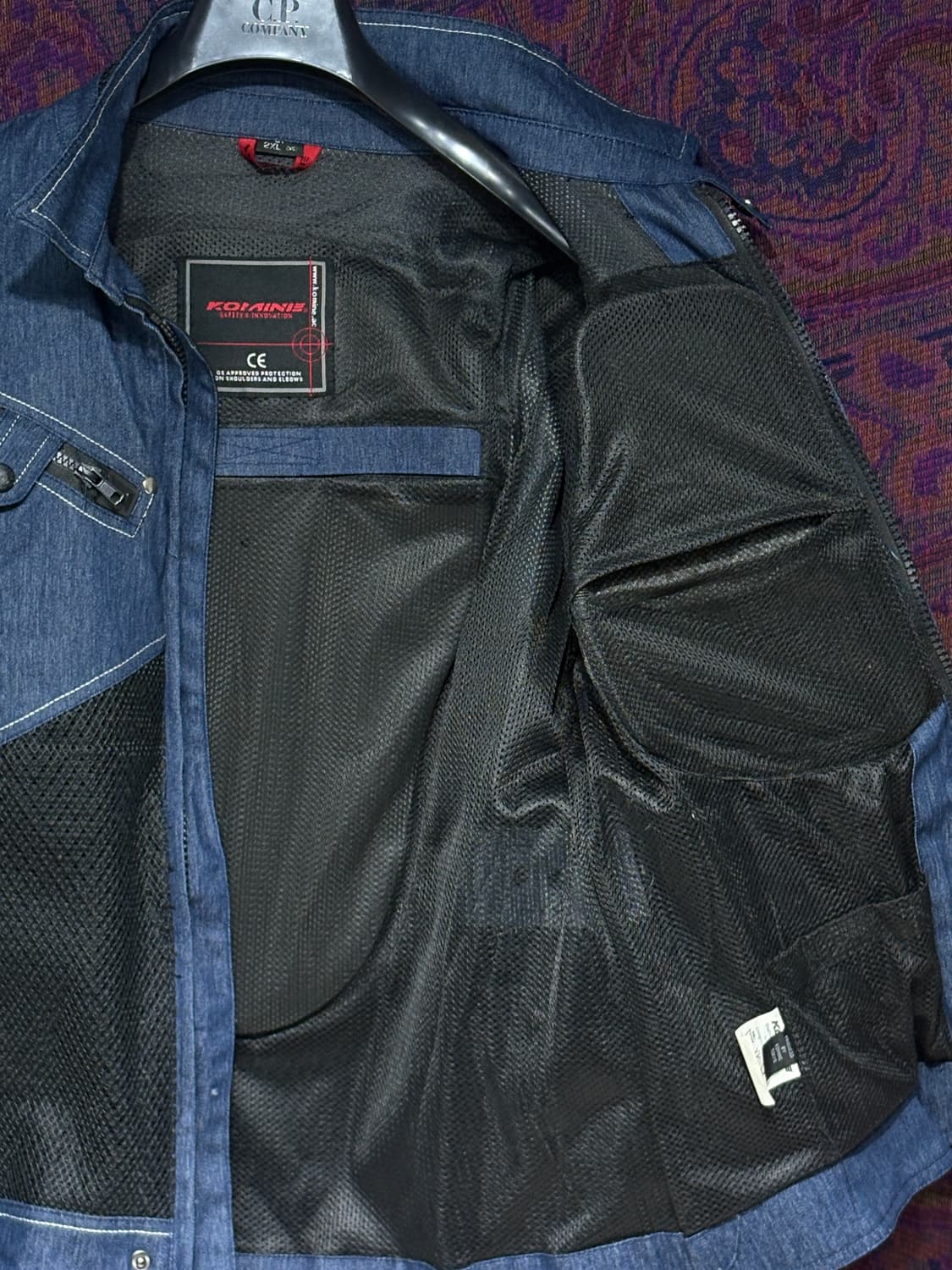 코미네 데님 바이크 보호대자켓 상품이미지9