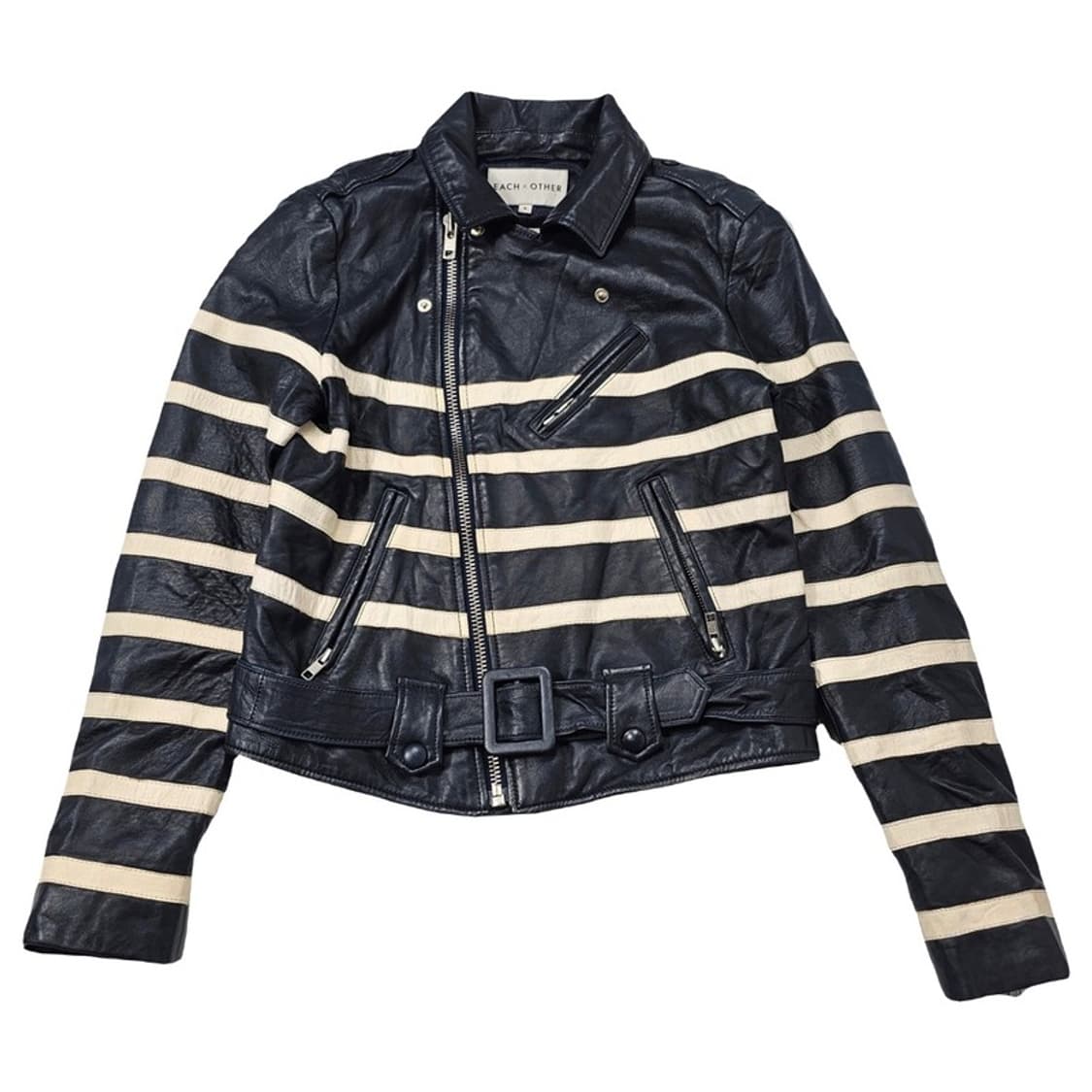 EACH X OTHER 빈티지 양가죽 자켓 S 상품이미지1