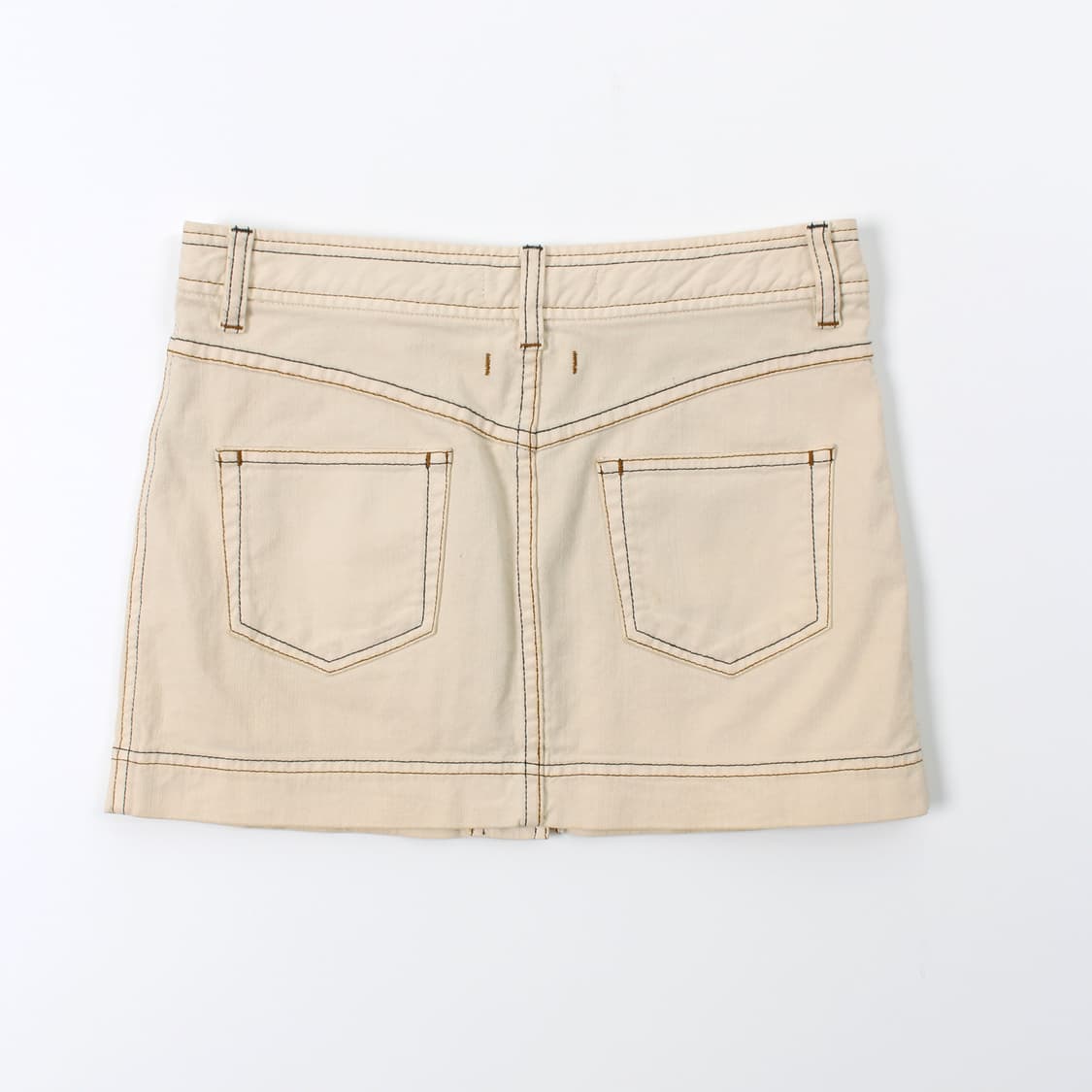 이자벨마랑 에뚜왈 Isabel Marant 아이보리 베이지 스티치 데님  상품이미지4