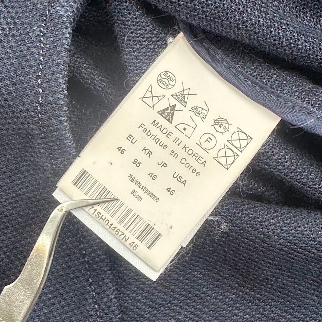 솔리드옴므 린넨 매쉬 집업 자켓 상품이미지4